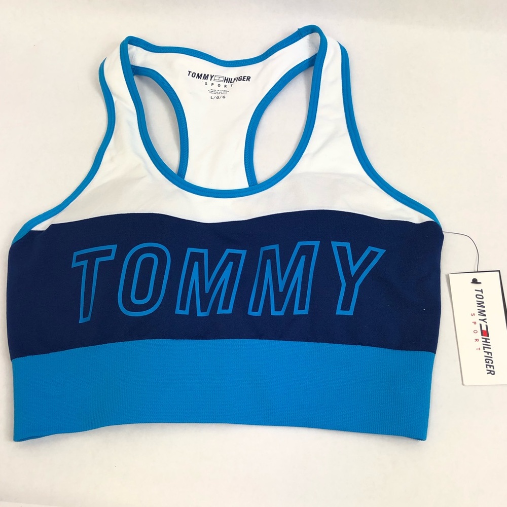 Tommy Hilfiger Women’s Removable Cup Sports Bra